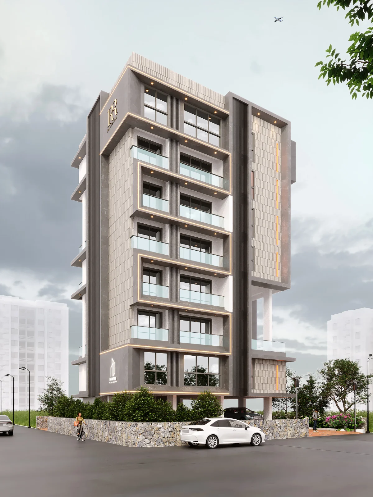 Rajas Residency project photo 6 | Design Metrics Rajas Residency — architecture & interior design project image 6 by Design Metrics, Alibag, Maharashtra